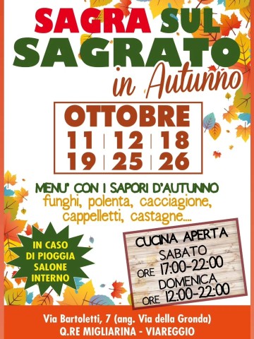 Sagra sul Sagrato in autunno